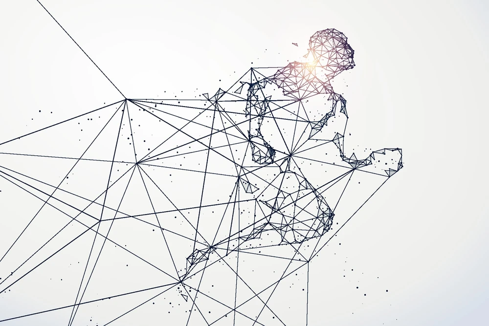 digitalisierung illustration person – © liuzishan / iStock.com