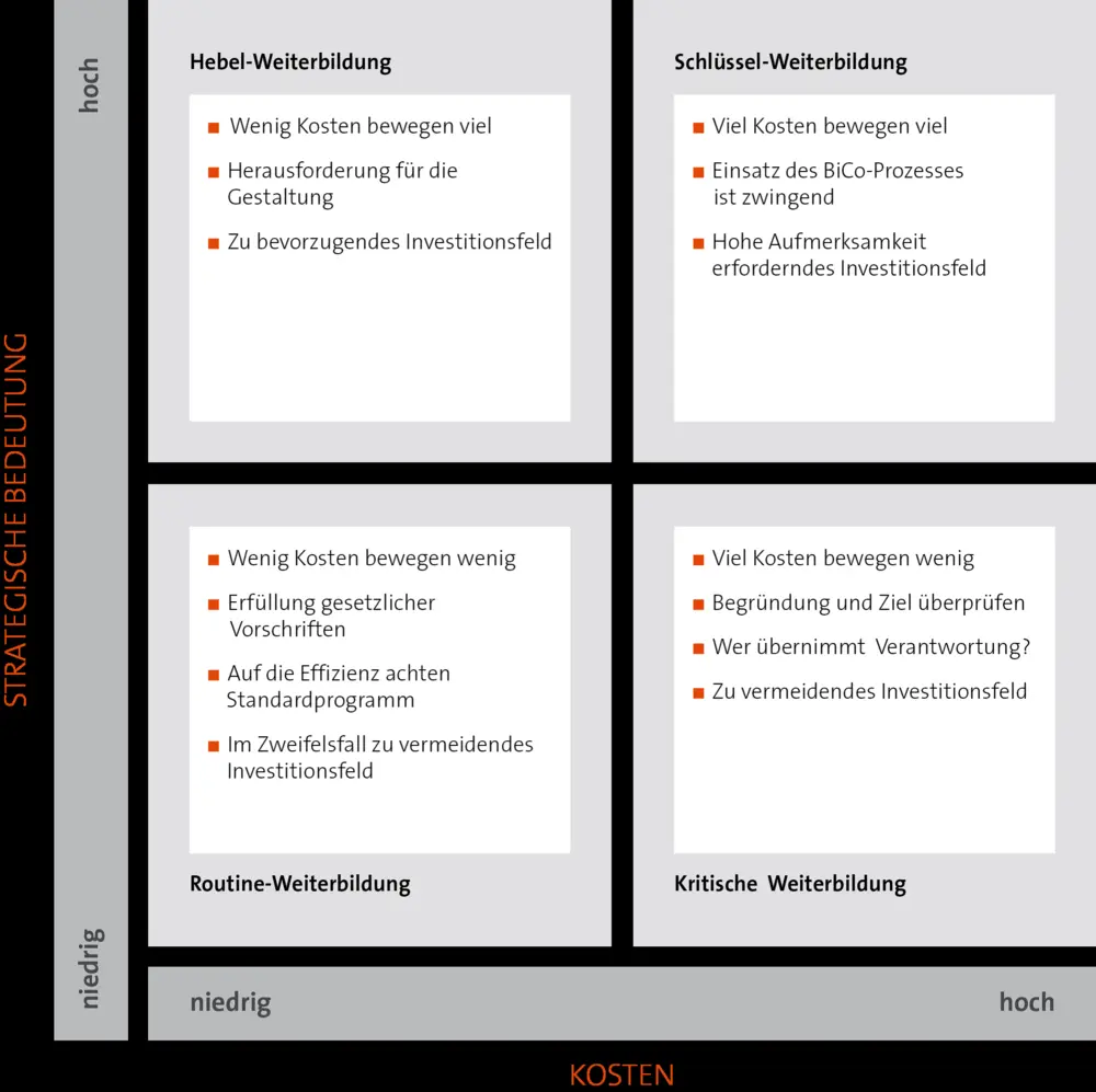 Strategische Relevanz und Kosten