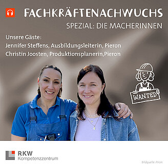 Podcast Wanted Pieron – © Pieron / RKW Kompetenzzentrum